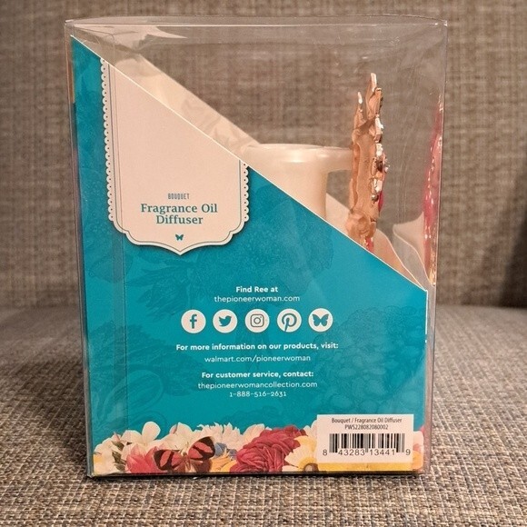 Pioneer Woman Bouquet Fragrance Oil Diffuser NWT - Picture 6 of 6